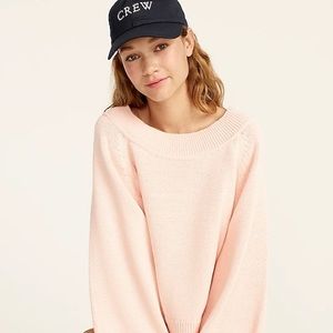 J. Crew Relaxed Sleeve Boatneck Sweater